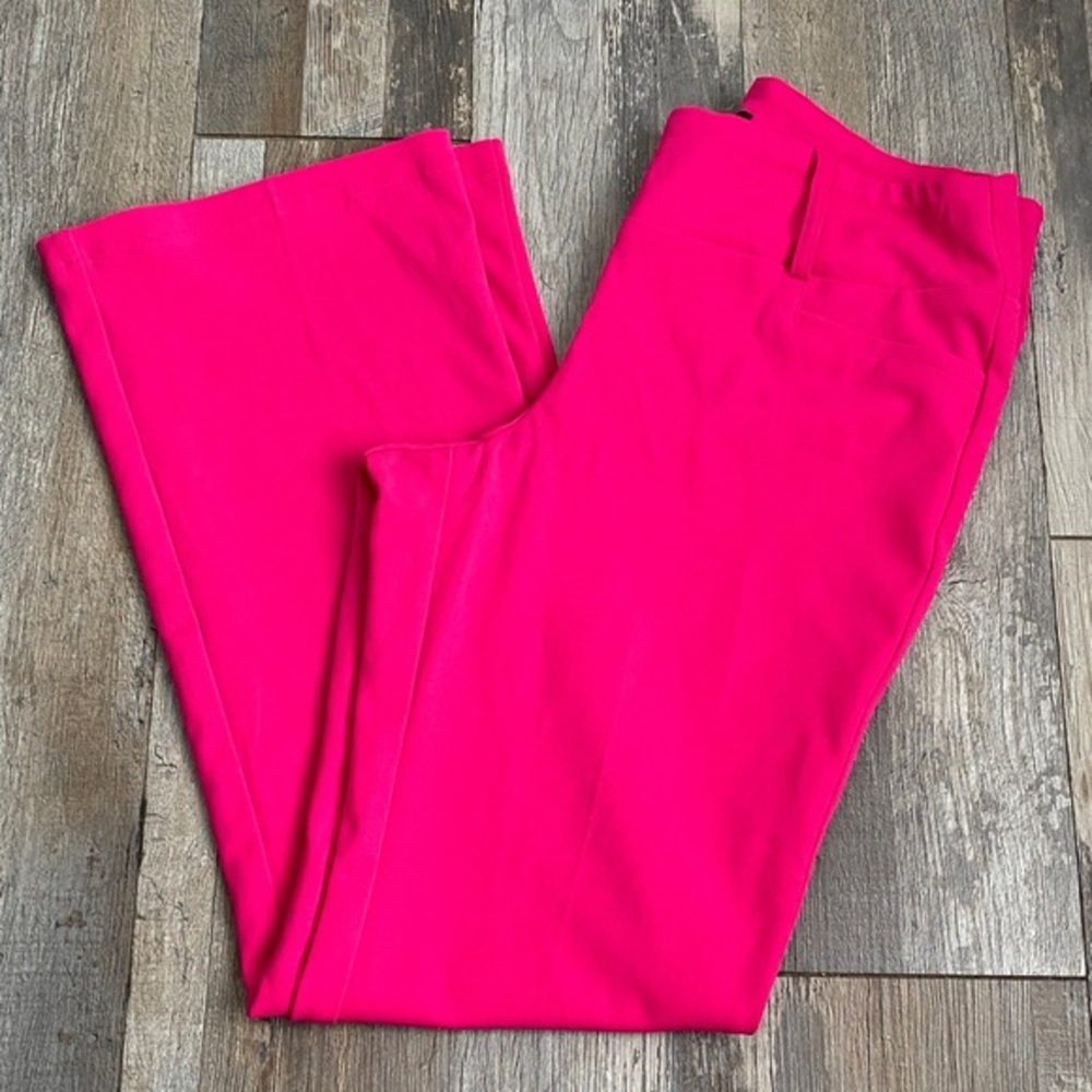 Soho Apparel Vibrant Pink Women's Trousers - Picture 2 of 12